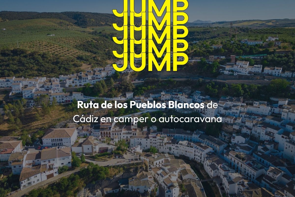 Ruta de los pueblos blancos de Cádiz en camper o autocaravana